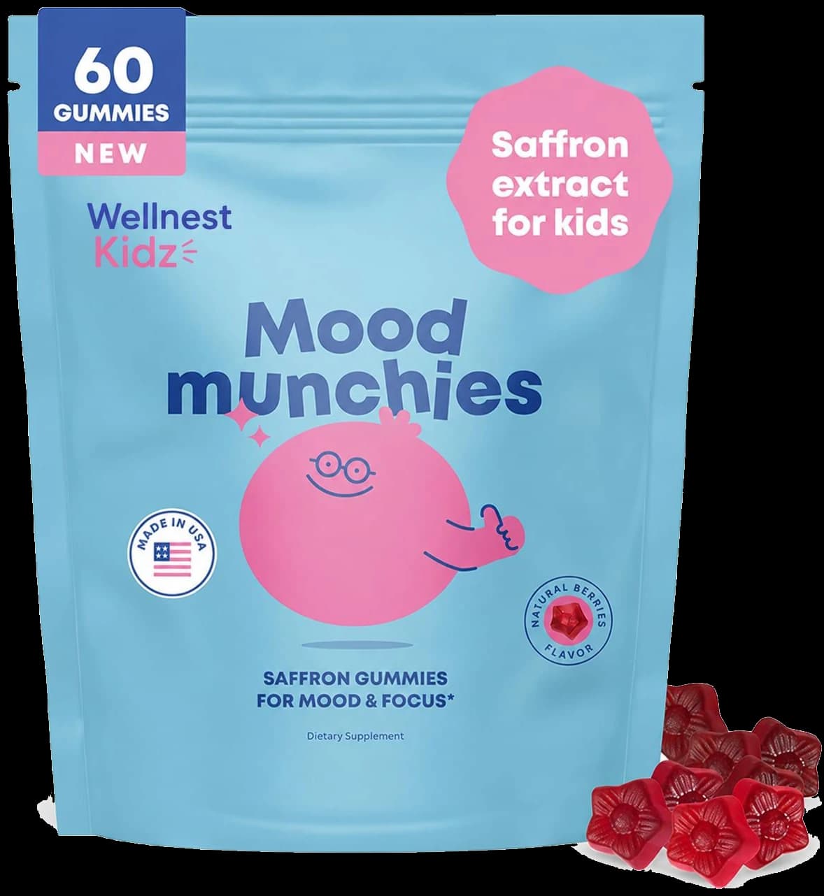 Mood Munchies — saffron gummies