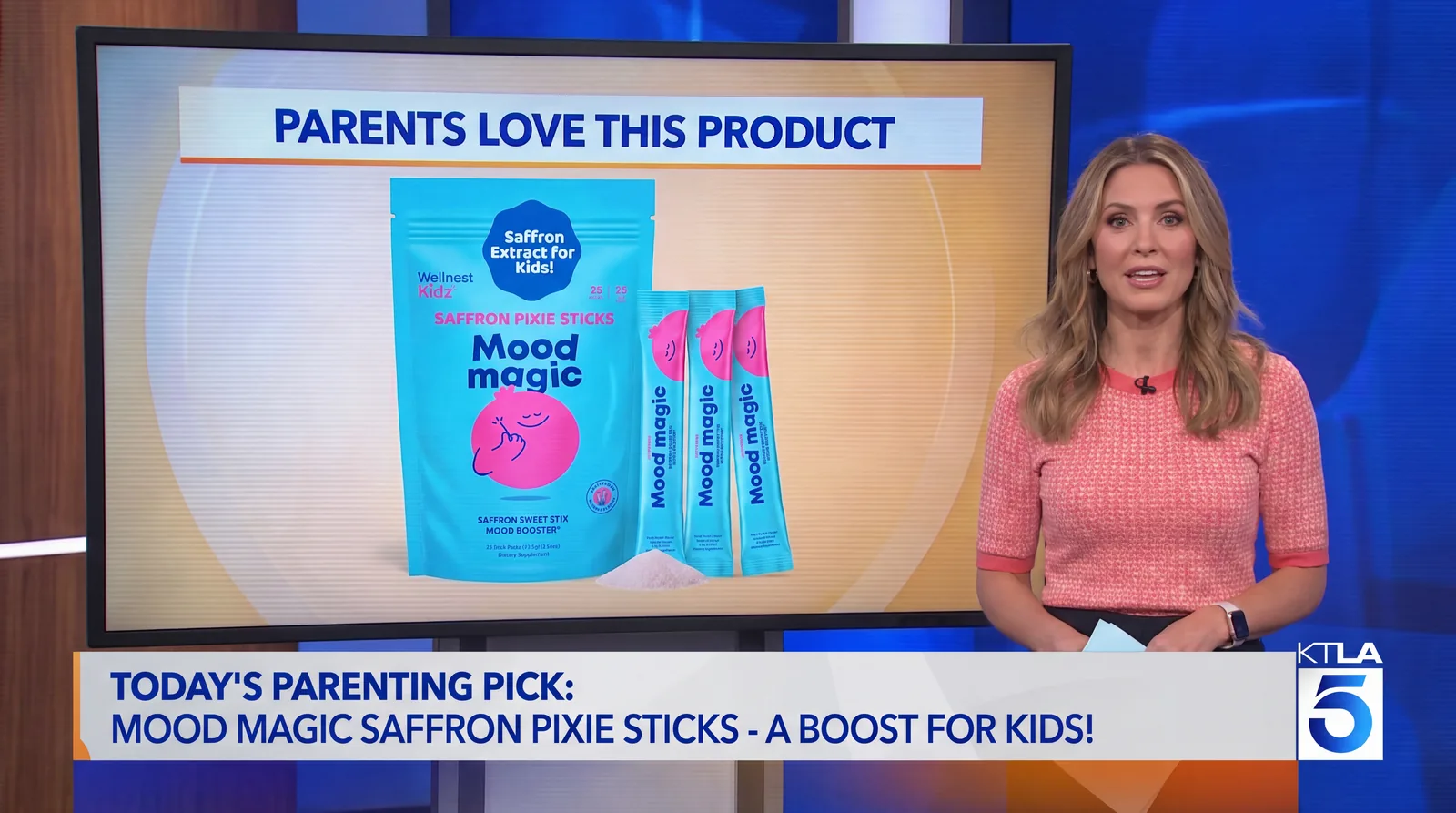 Wellnest Kidz featured on a lifestyle news segment