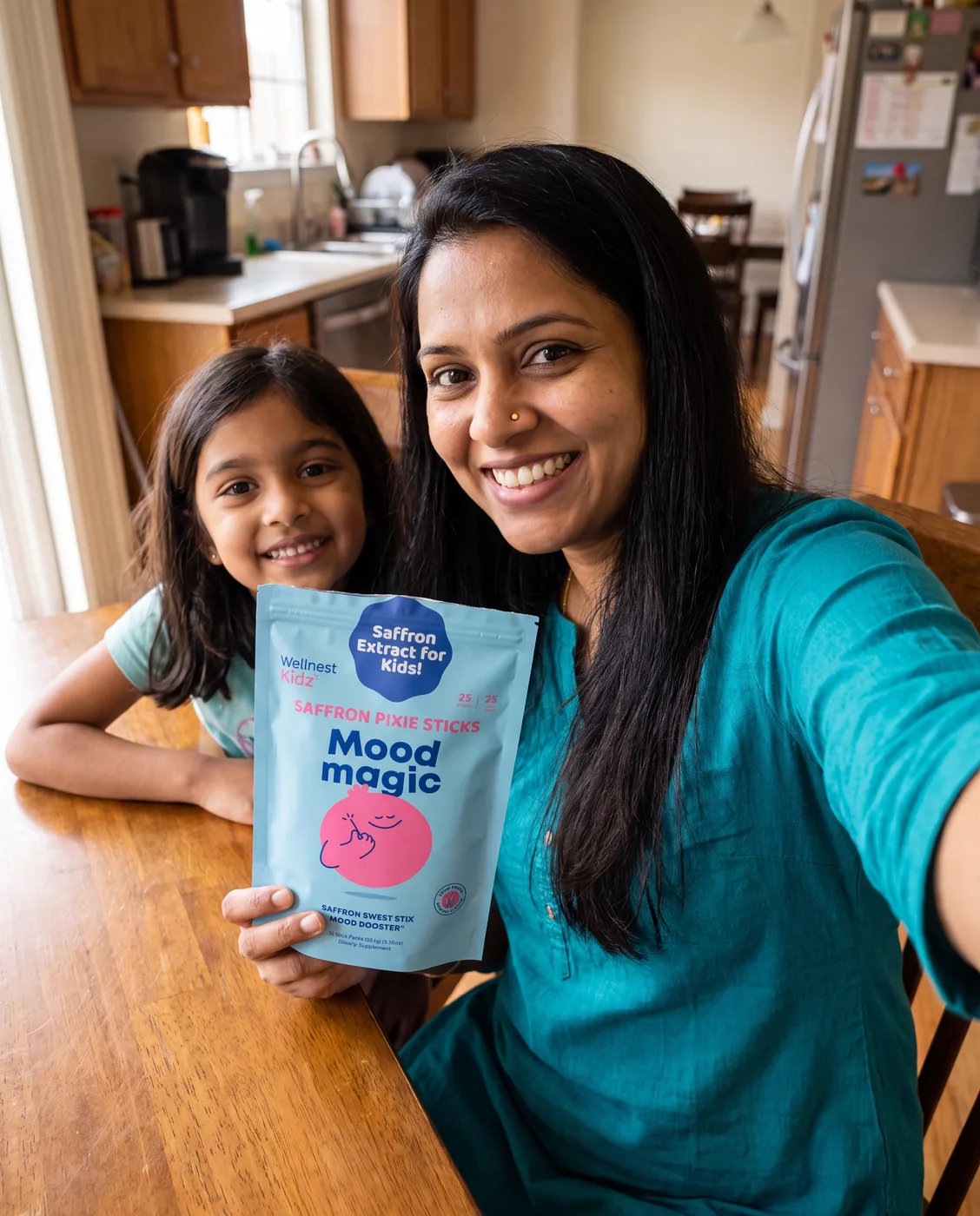 Mom and daughter with Mood Magic